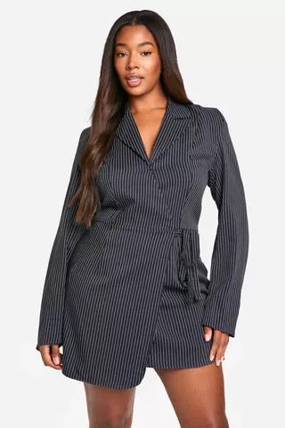 Plus D-ring Utility Blazer Dress | boohoo (US & Canada)