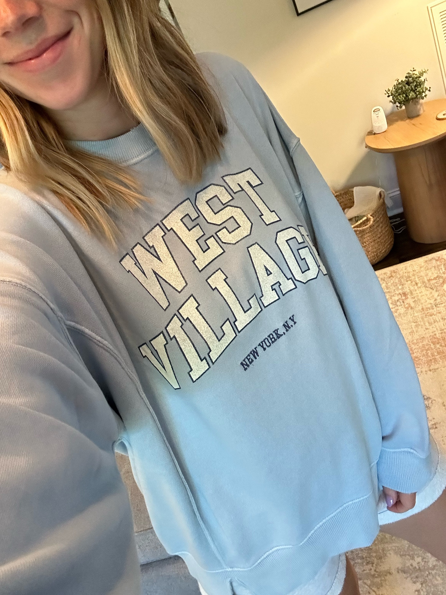 Coziest oversized sweatshirt - wearing S