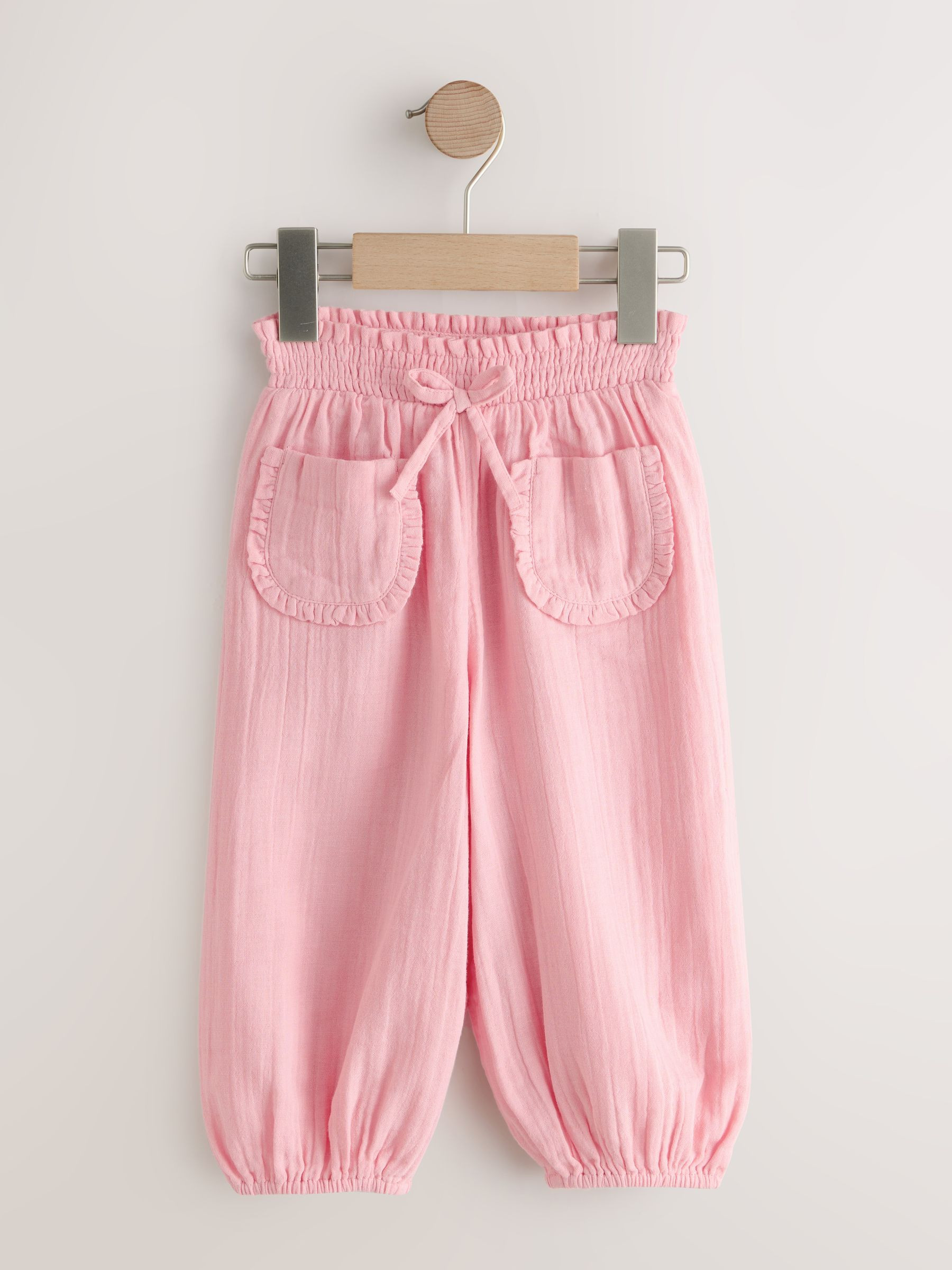 Next Light Pink Pull On Trousers (3mths-7yrs) | Next US