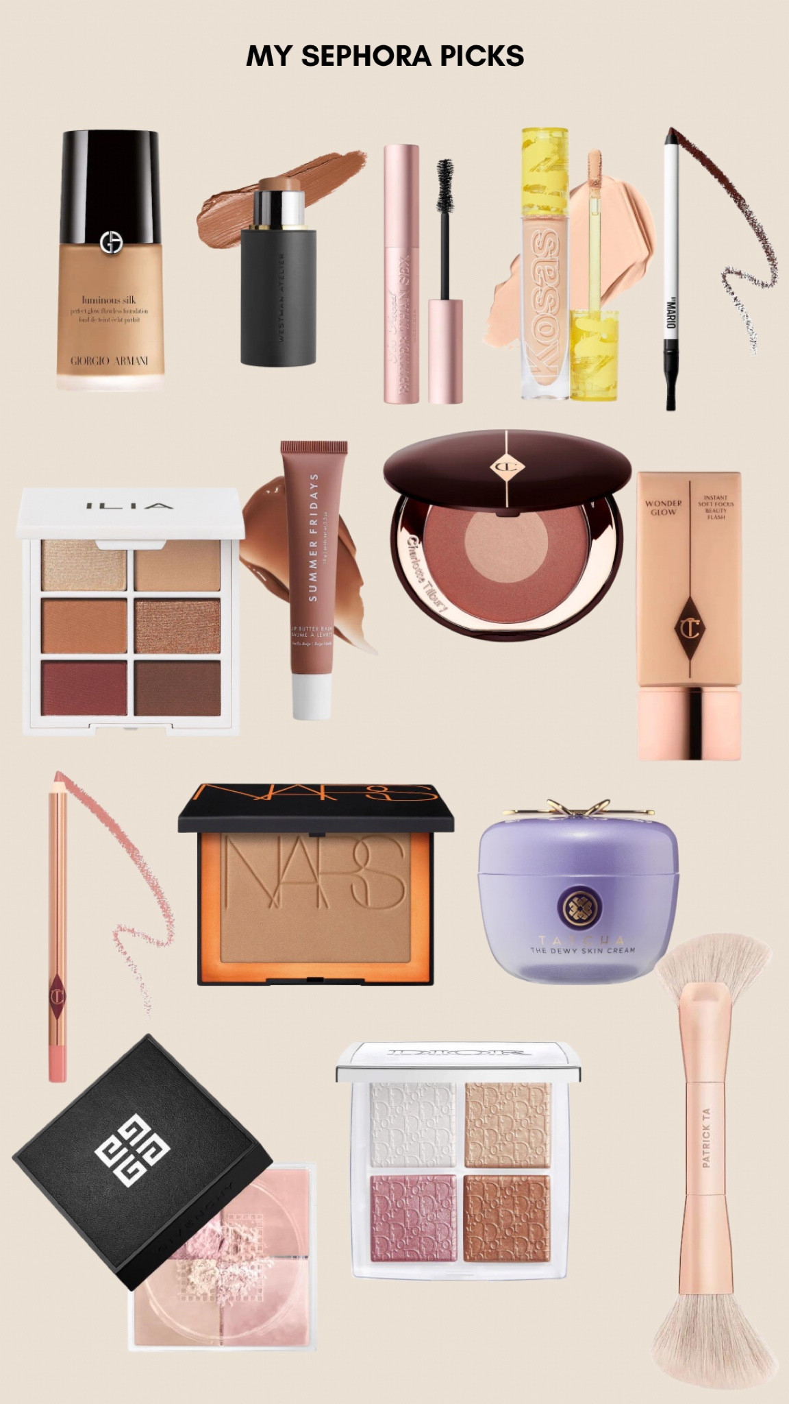 All of my favorite Sephora items I use daily!

#LTKGiftGuide #LTKbeauty #LTKxSephora