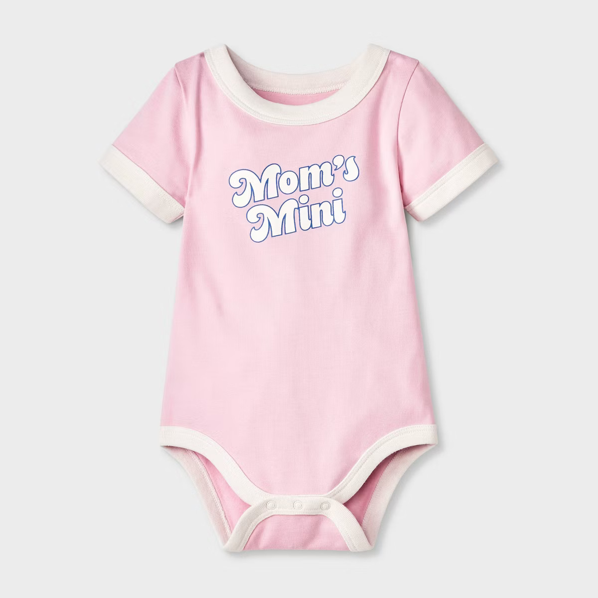 Baby Girls' Mom's Mini Bodysuit - Cat & Jack™ Pink | Target