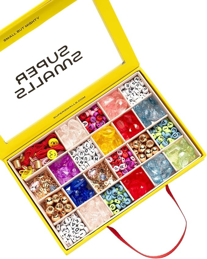 Super Smalls Make It Alphabet Bead Kit | A-Z Beads | Ages 4+ | Amazon (US)