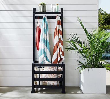Malibu Metal Outdoor Pool Storage All-In-One Organizer | Pottery Barn (US)