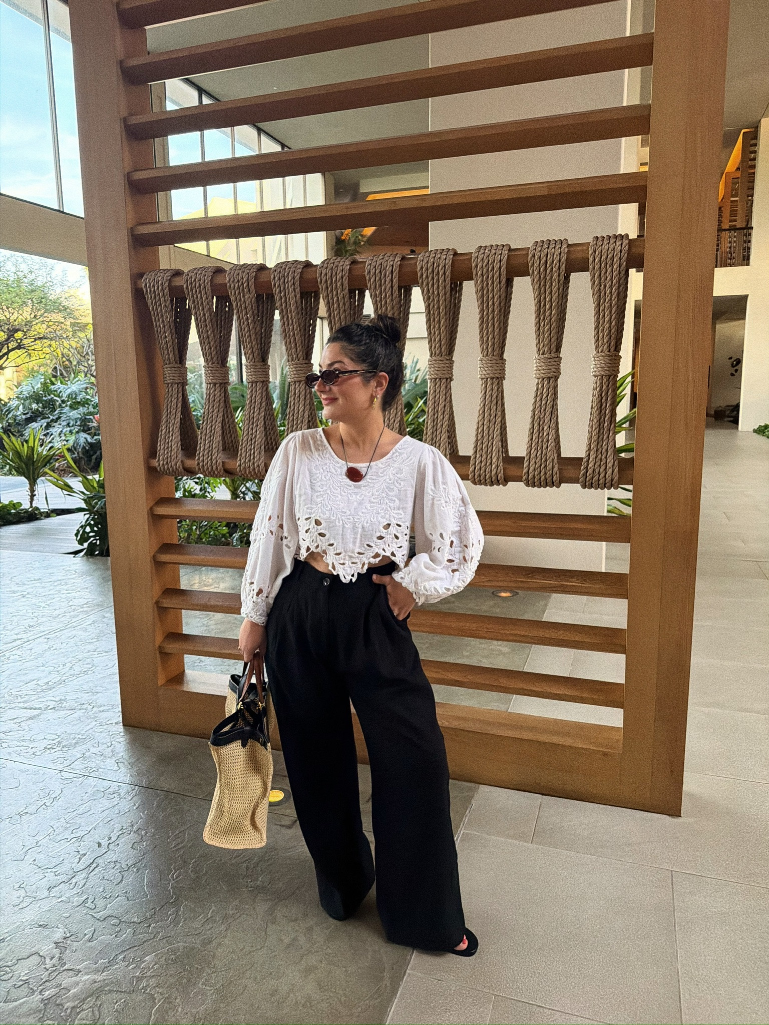 These pieces have been a staple in my closet for years!!

Top size xs 
Linen blend pants size 27 short 

5’0” 140lbs 
Resortwear 
Spring outfit inspo 
Petite style 

#LTKSeasonal #LTKootd #LTKPetite