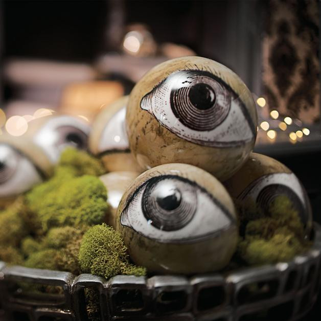 Eyeball Orbs, Set of Eight | Grandin Road | Grandin Road
