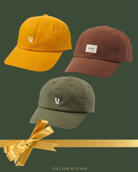  Jodi baseball caps for autumns, olive hat, ochre hat, yellow hat, brown hat, gifts for her, gifts for teens, gift guide, color analysis, hocautumn

#LTKSeasonal #LTKGiftGuide #LTKfindsunder50