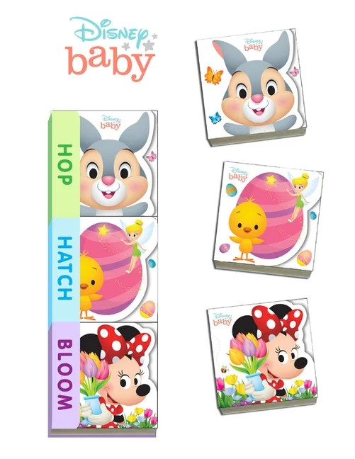 Teeny Tiny Books: Disney Baby Hop, Hatch, Bloom (Board book) | Walmart (US)