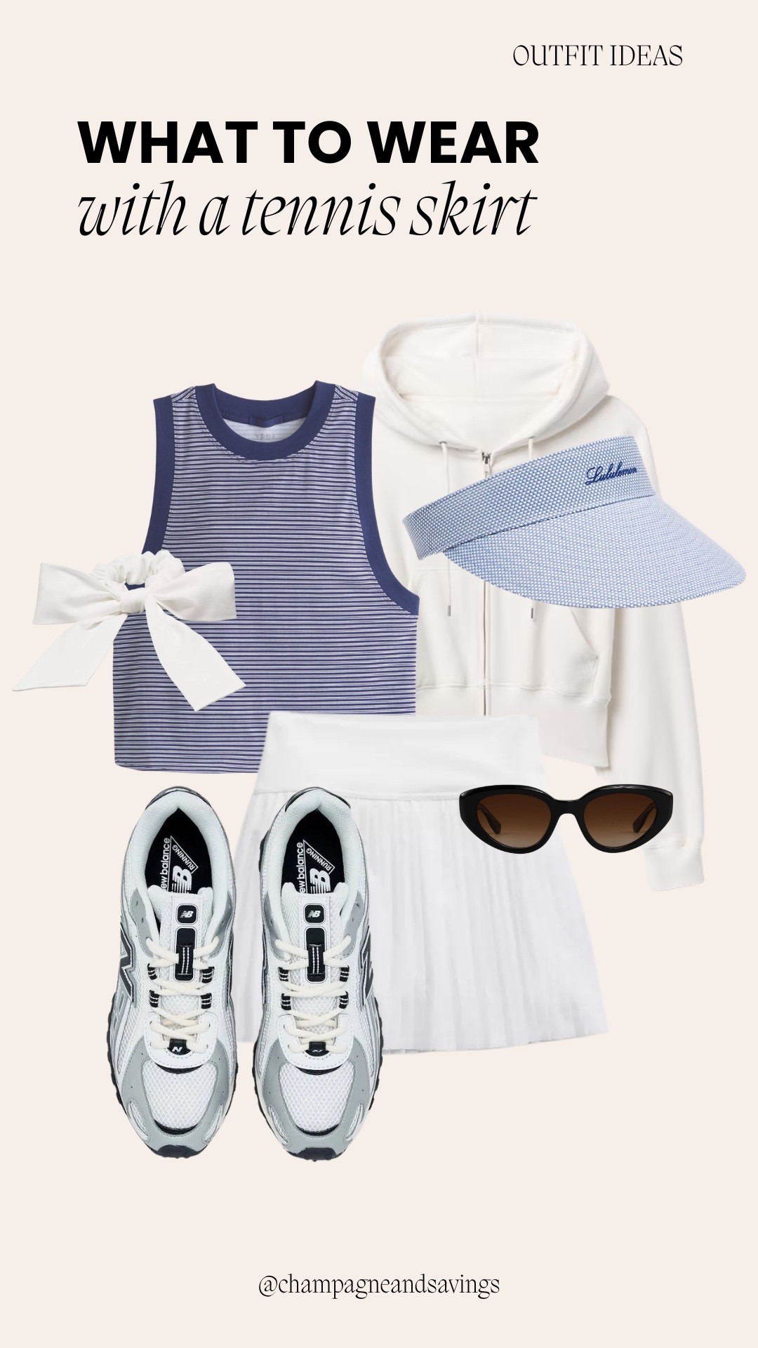 Tennis skirt outfitt

#LTKootd