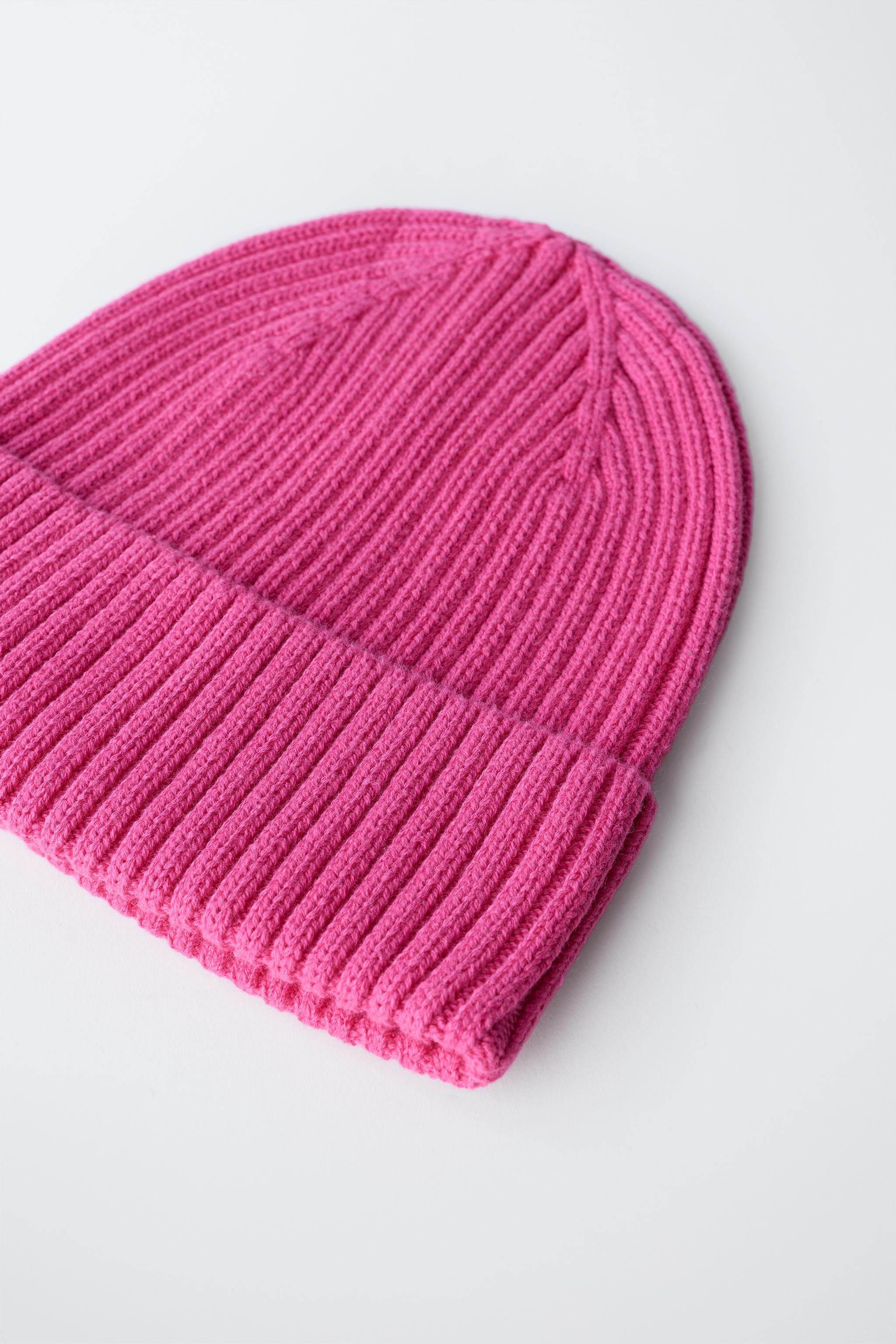 PLAIN KNIT BEANIE | Zara UK