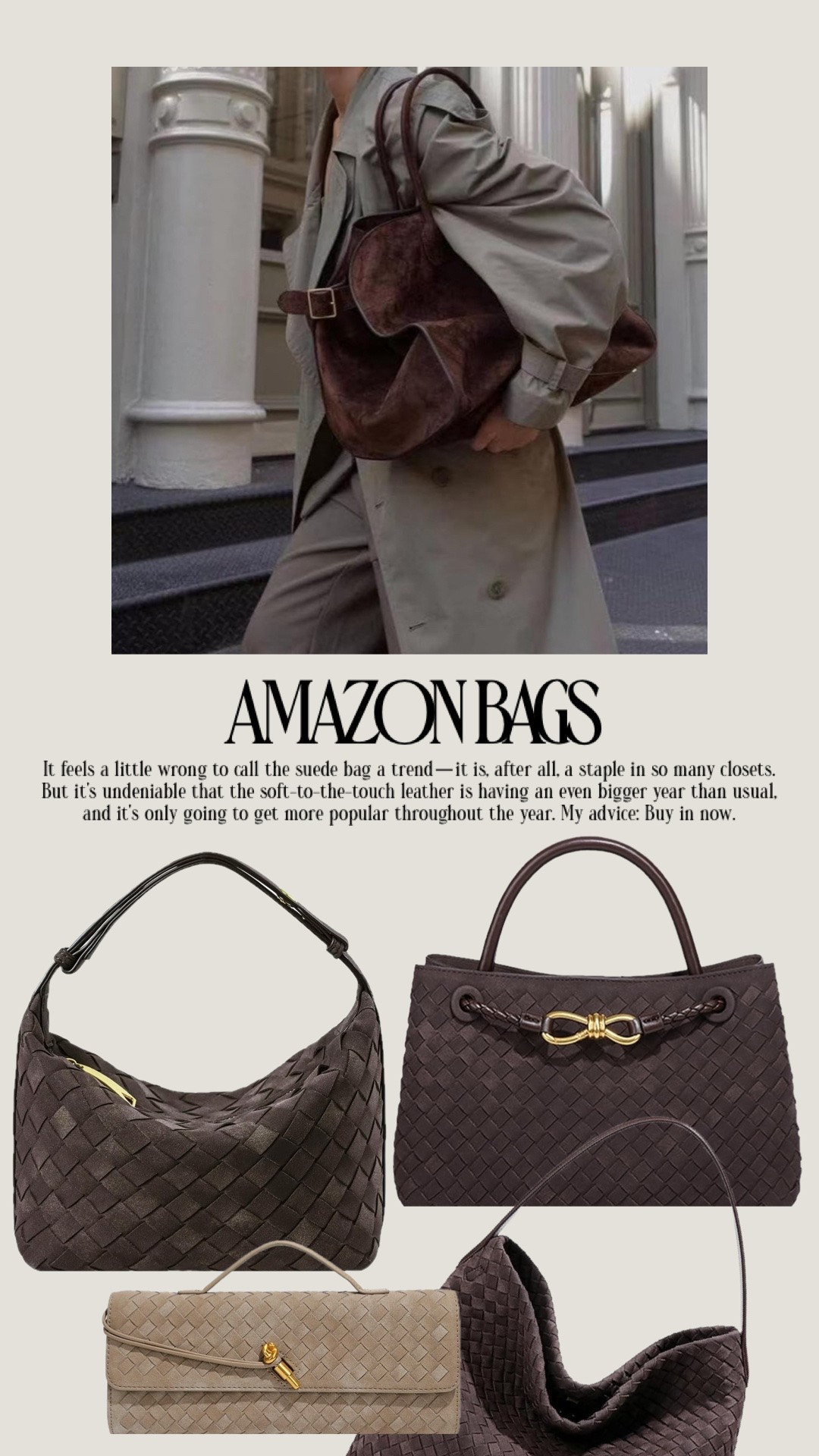 Amazon handbags 👜 

#amazon #mothersday #handbag #dupe #bag suede studded

#LTKMothersDay #LTKOver40 #LTKgrwm