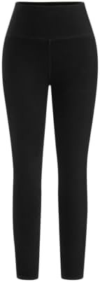 CIDER Women's Thermal Cropped Leggings Middle Waist Yoga Pants Slimming Activewear Casual Going O... | Amazon (US)