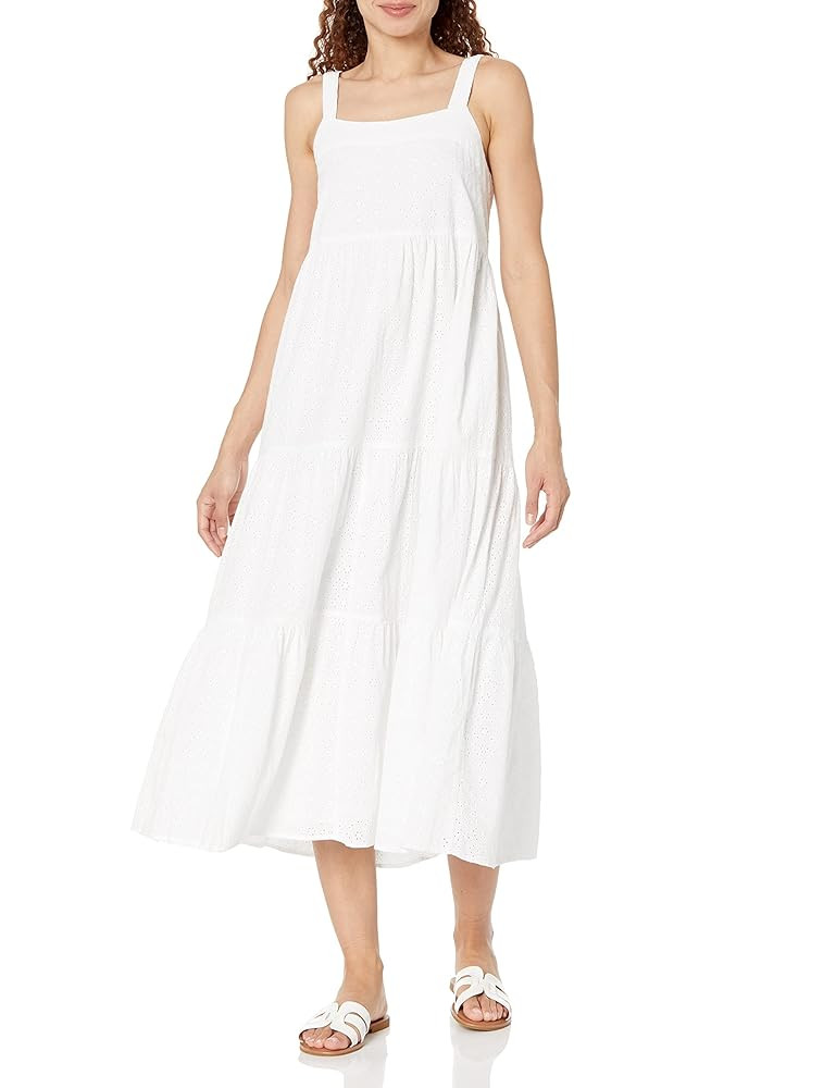 The Drop Women's Britt Tiered Maxi Tent Dress | Amazon (US)