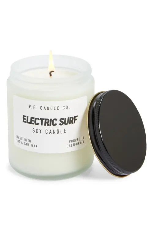 P.F. Candle Co. Soft Focus Scented Candle in Electric Surf at Nordstrom | Nordstrom