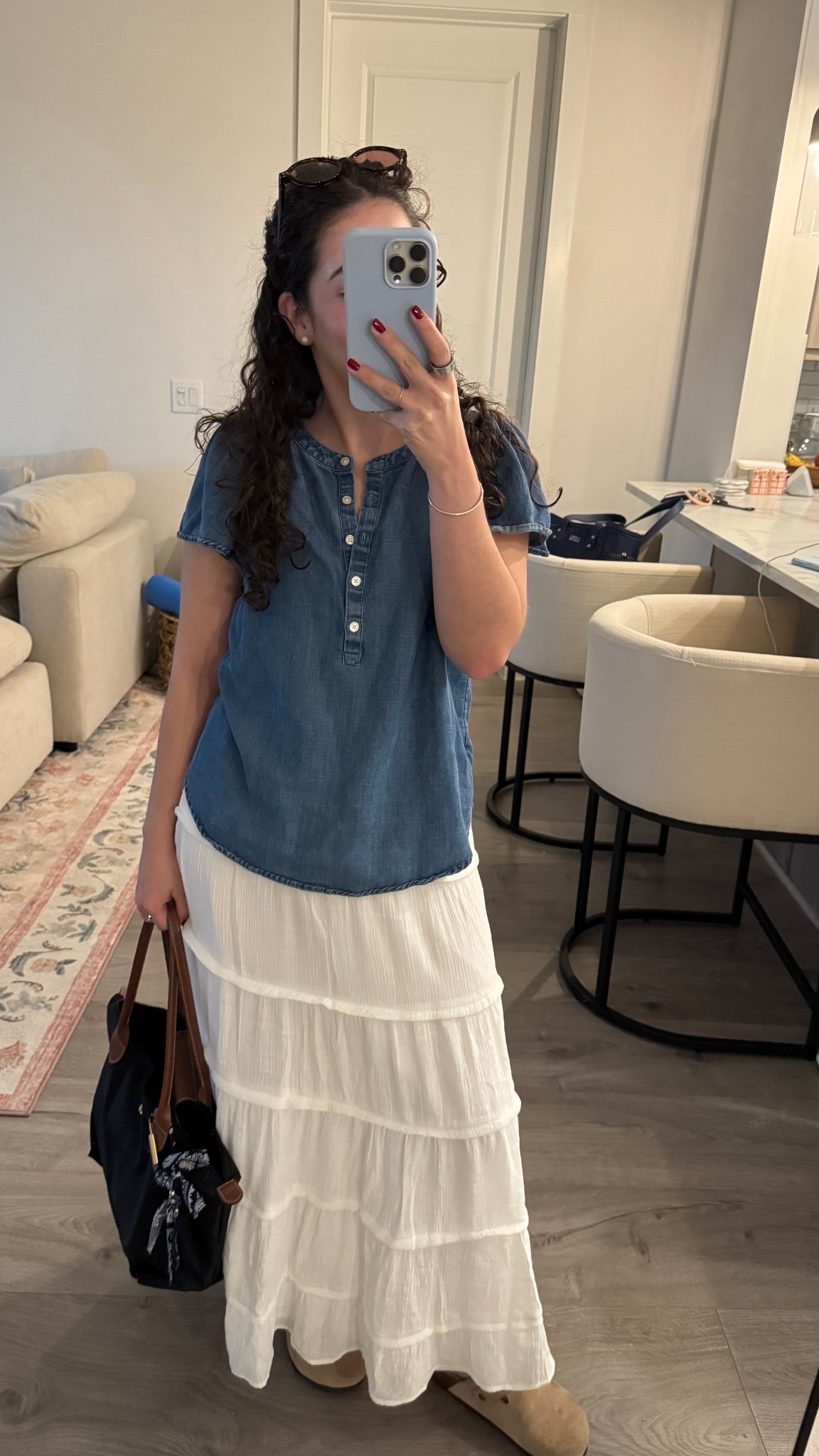 Office OOTD. Looking like a little cottage girl out here 🥰 my top is old from LOFT so I'm linking a few similar options. 

#LTKWorkwear #LTKPetite