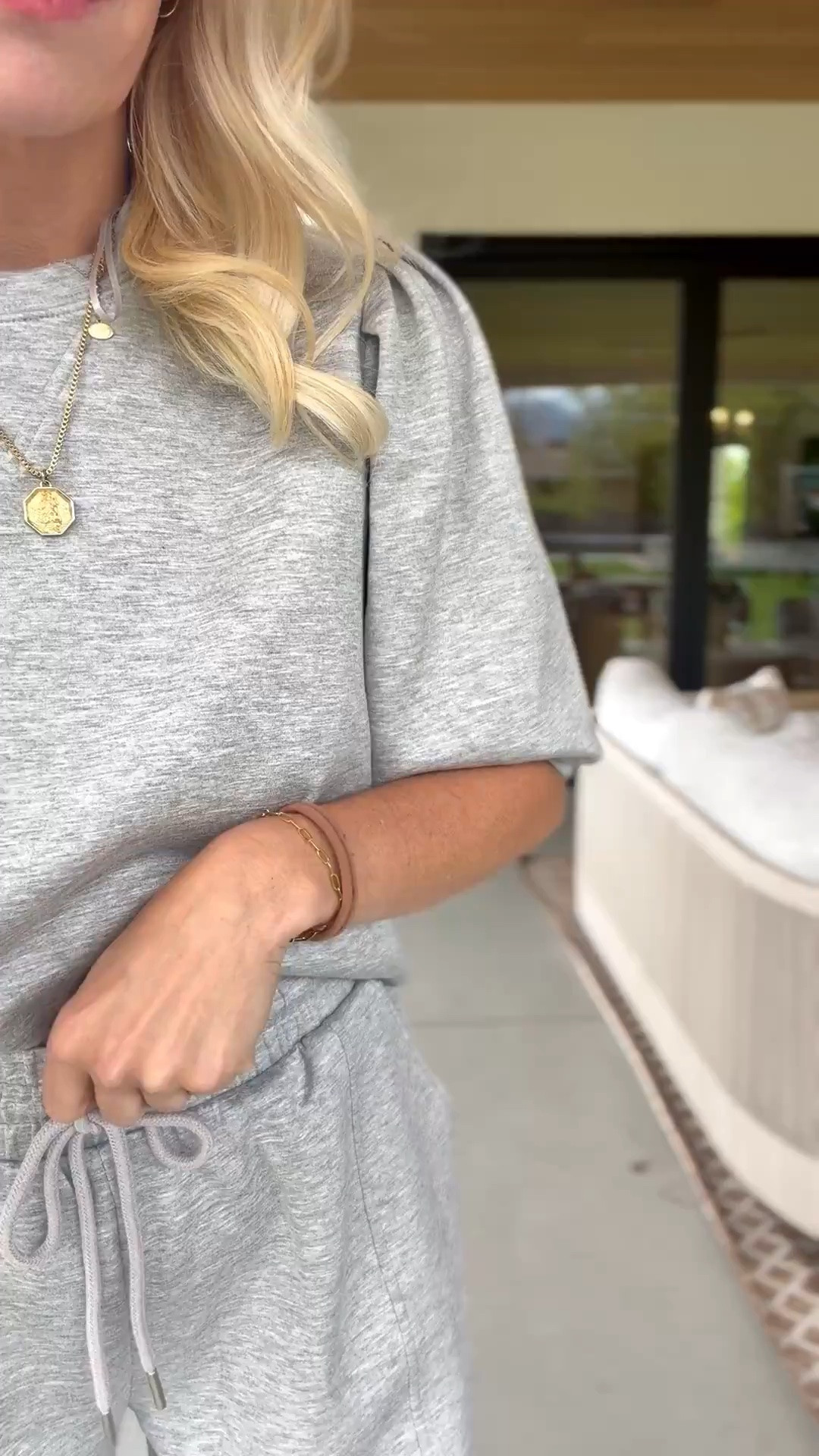 Wearing a medium in both pieces! Some colors on sale!