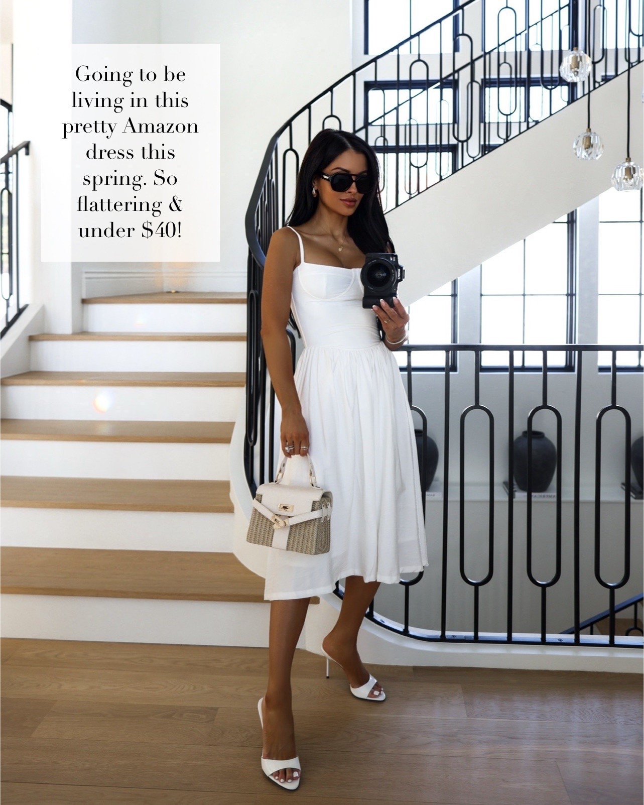 Amazon summer dress under $50
Summer outfit ideas
White heels

#LTKOver40 #LTKmomlife #LTKSeasonal