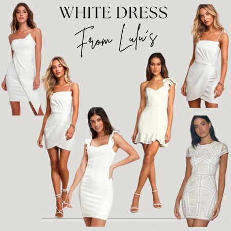 White dress // bride to be dress // bridal shower dress // event dress // special occasion dress // white party dress 

#LTKwedding #LTKstyletip #LTKFind