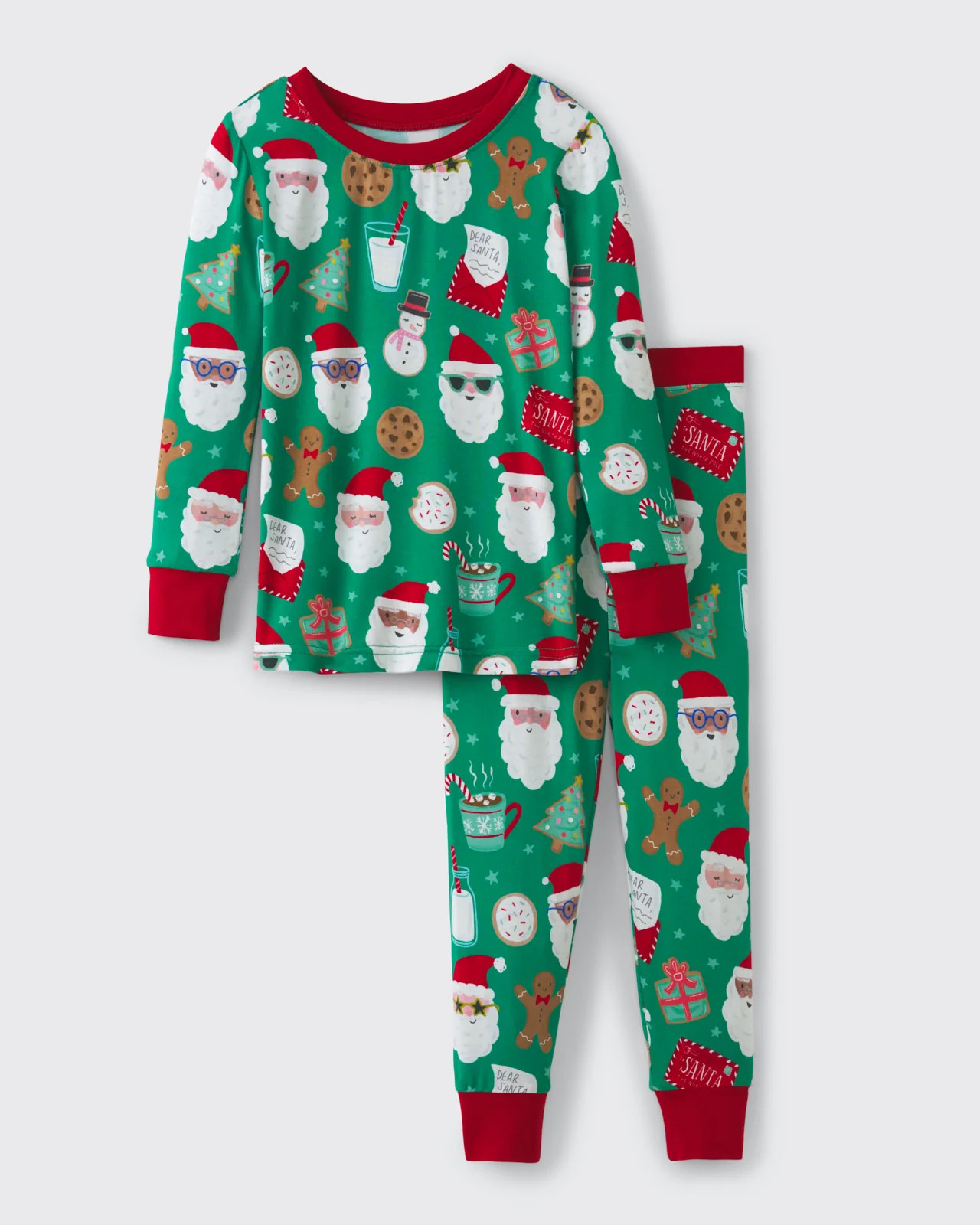 Cookies for Santa Two-Piece Pajama Set | Little Sleepies