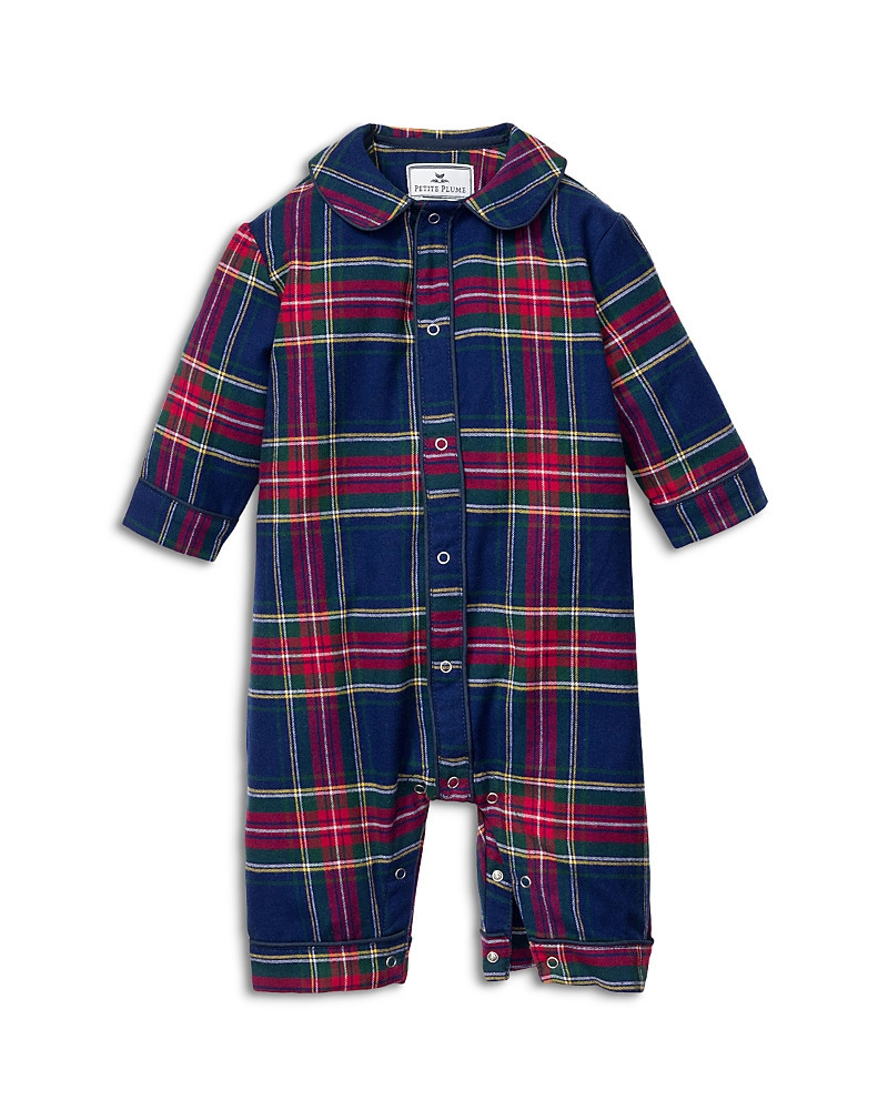 Petite Plume Boys' Windsor Tartan Flannel Coverall - Baby | Bloomingdale's (US)