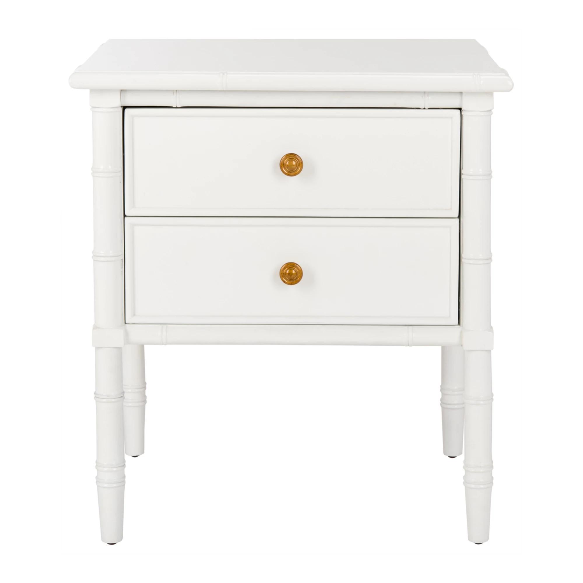 Safavieh Mina Modern Coastal 2-Drawer Bamboo Nightstand | Kohl's