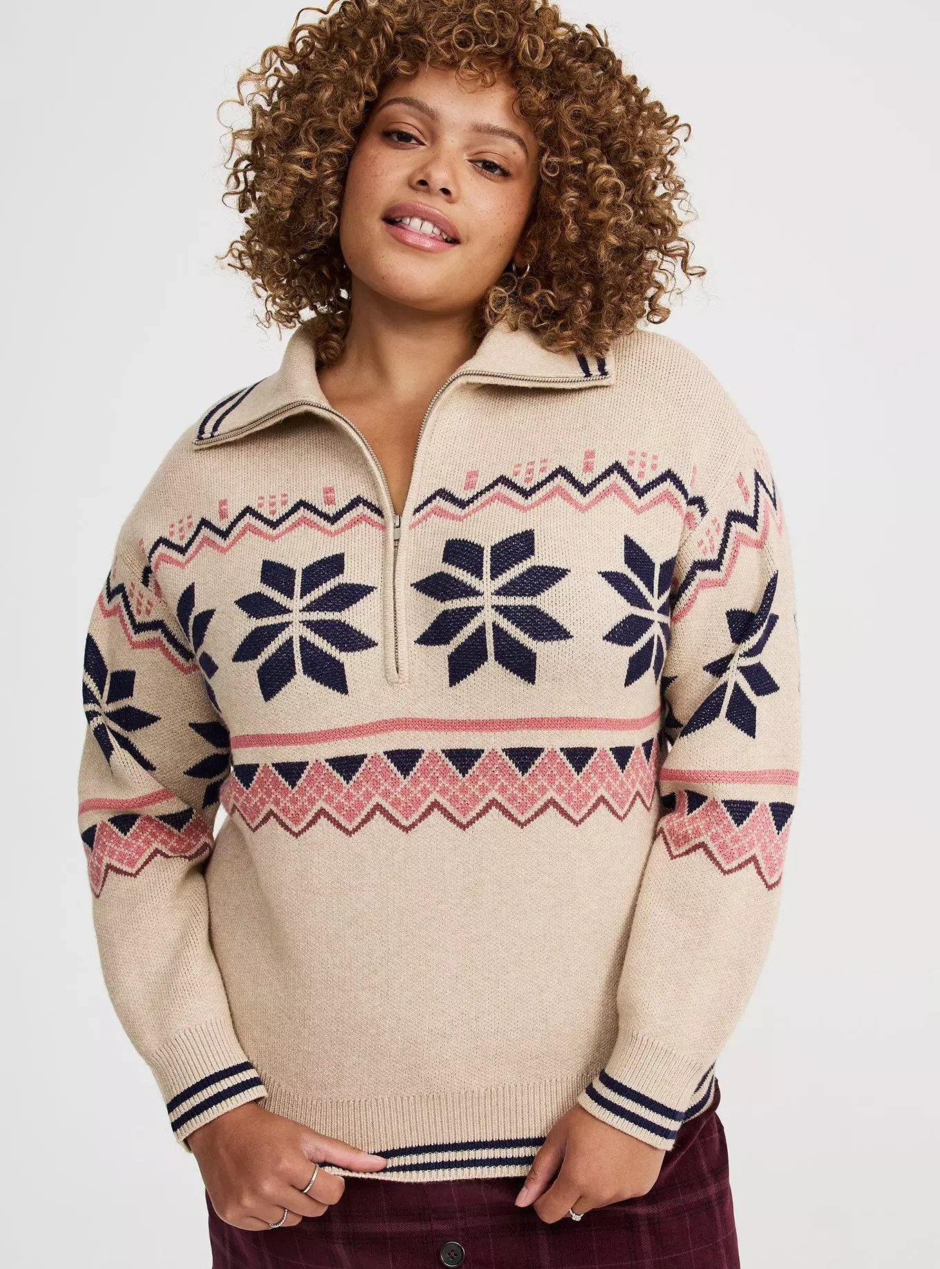 Half Zip Pullover Sweater | Torrid (US & Canada)