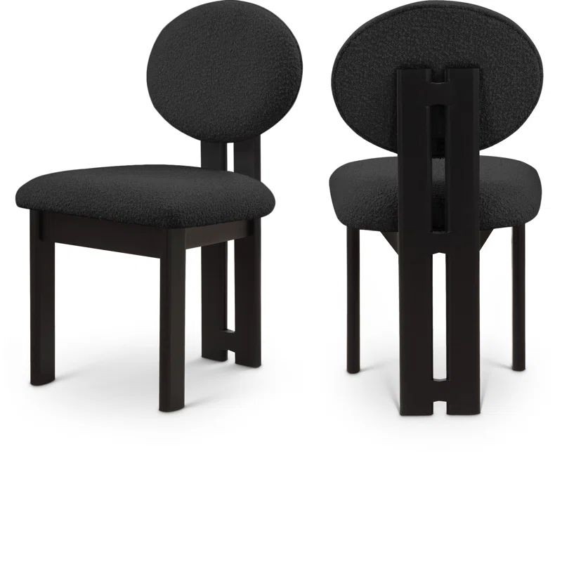 Napa Boucle Fabric Dining Chair | Wayfair North America