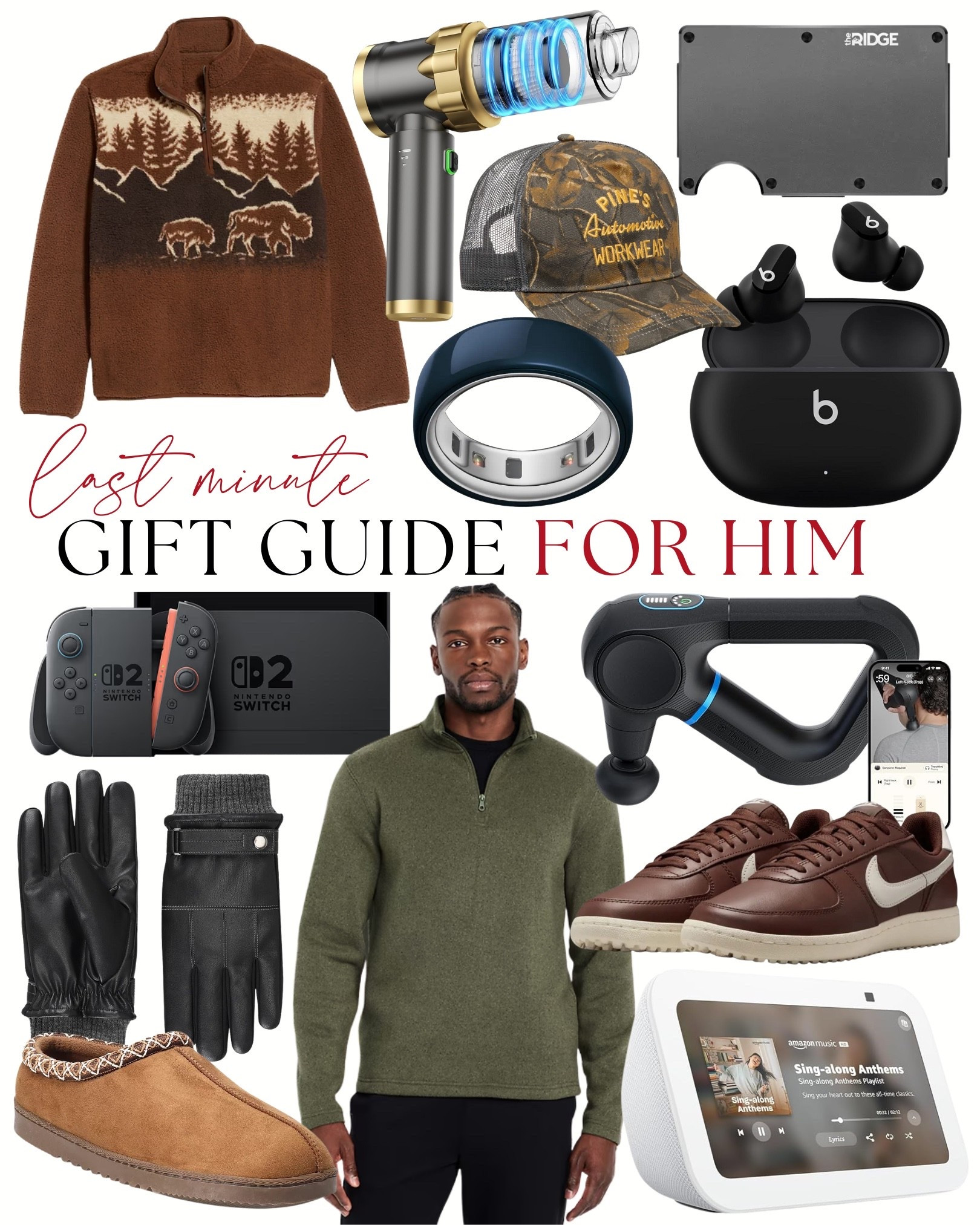 Last minute gift guide for him! Most retailers have shipping cutoffs this week, but you can also do in store pickup at many places. 

last minute gift guide for him, gifts for him, men’s gift ideas, holiday gift guide, Christmas gifts for men, gifts for dad, gifts for husband, gifts for boyfriend, gifts for grandpa, stocking stuffers for him, practical gifts for men, cozy winter gifts, men’s fashion gifts, men’s accessories, tech gifts for men, gadgets for him, affordable gifts for men, thoughtful gifts for him, gift ideas for men who have everything, holiday shopping, last minute Christmas gifts, gift ideas still shippable

#LTKGiftGuide #LTKMens #LTKHoliday