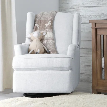 Karla Dubois Hemingway Wingback Recliner, White | Walmart (US)