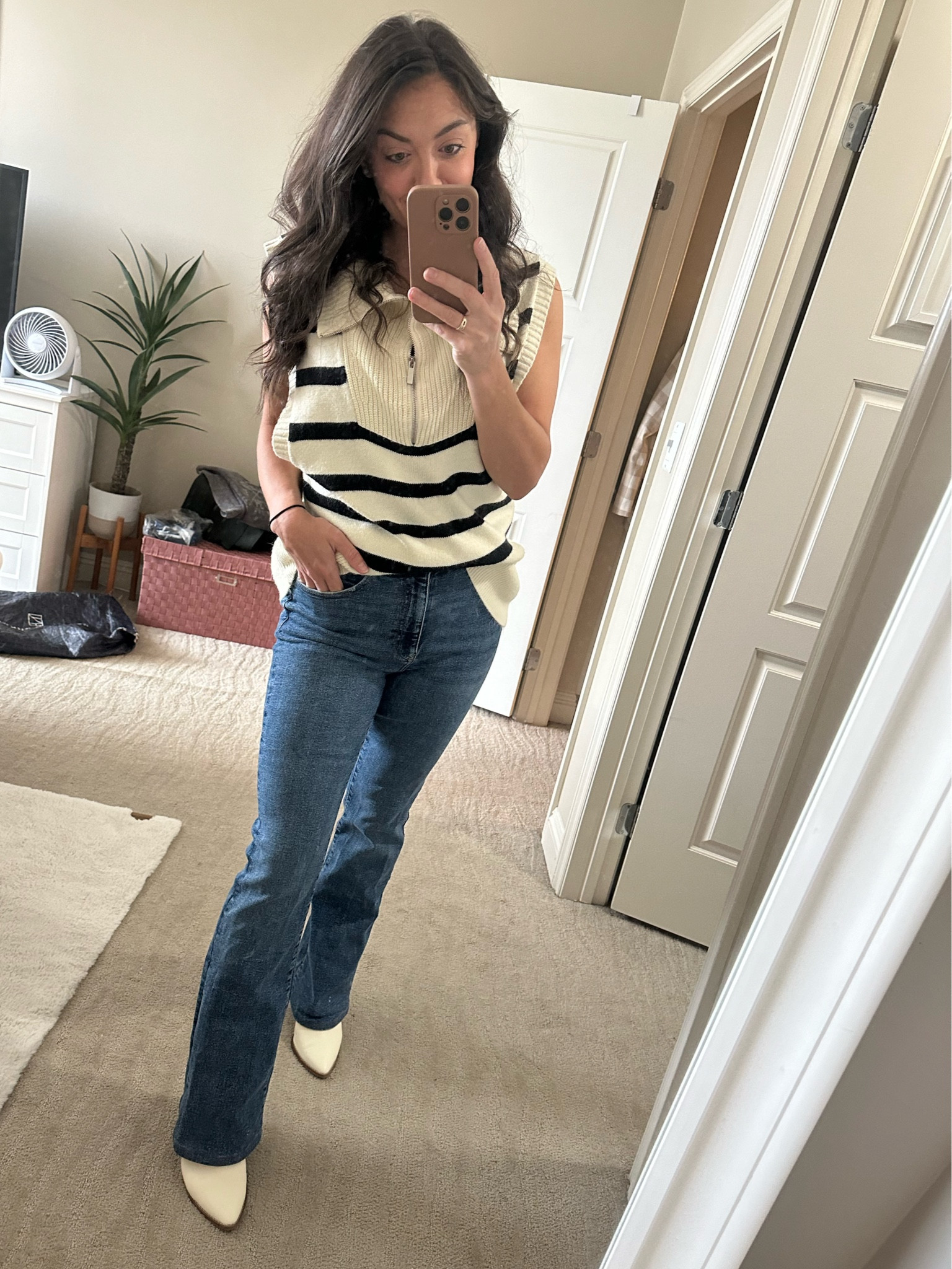 A perfect fall work outfit 👏🏽 
denim is Zara - fit was perfect except length so I had to get tailored. 

#LTKFallSale #LTKSeasonal #LTKSaleAlert