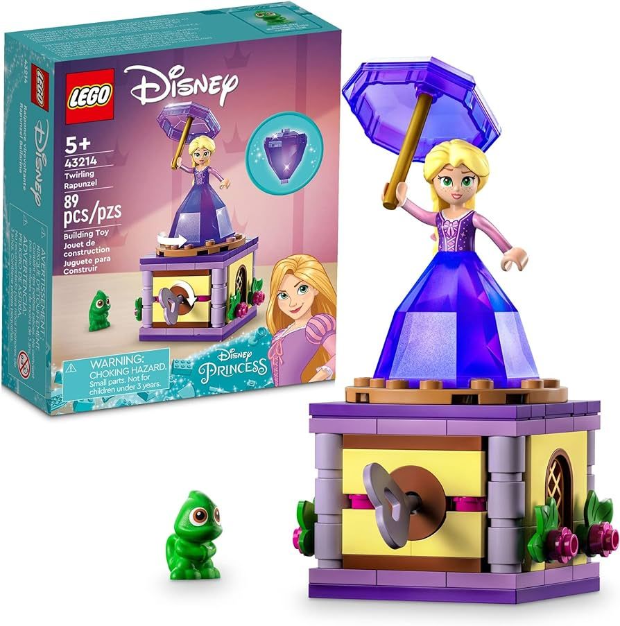 LEGO Disney Princess Twirling Rapunzel 43214 Building Toy with Diamond Dress Mini-Doll and Pascal... | Amazon (CA)