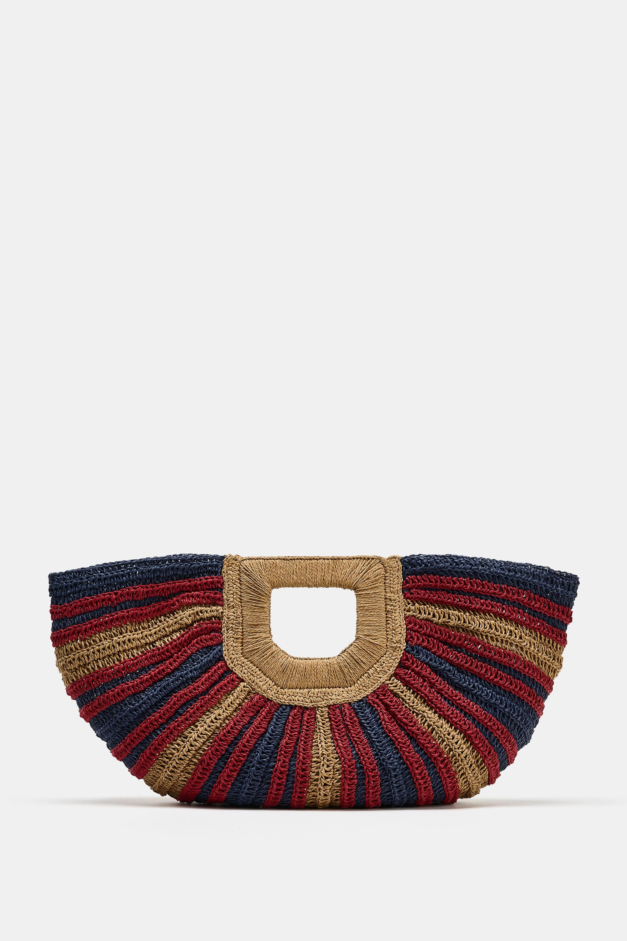 WOVEN EFFECT PRINT BAG | Zara US