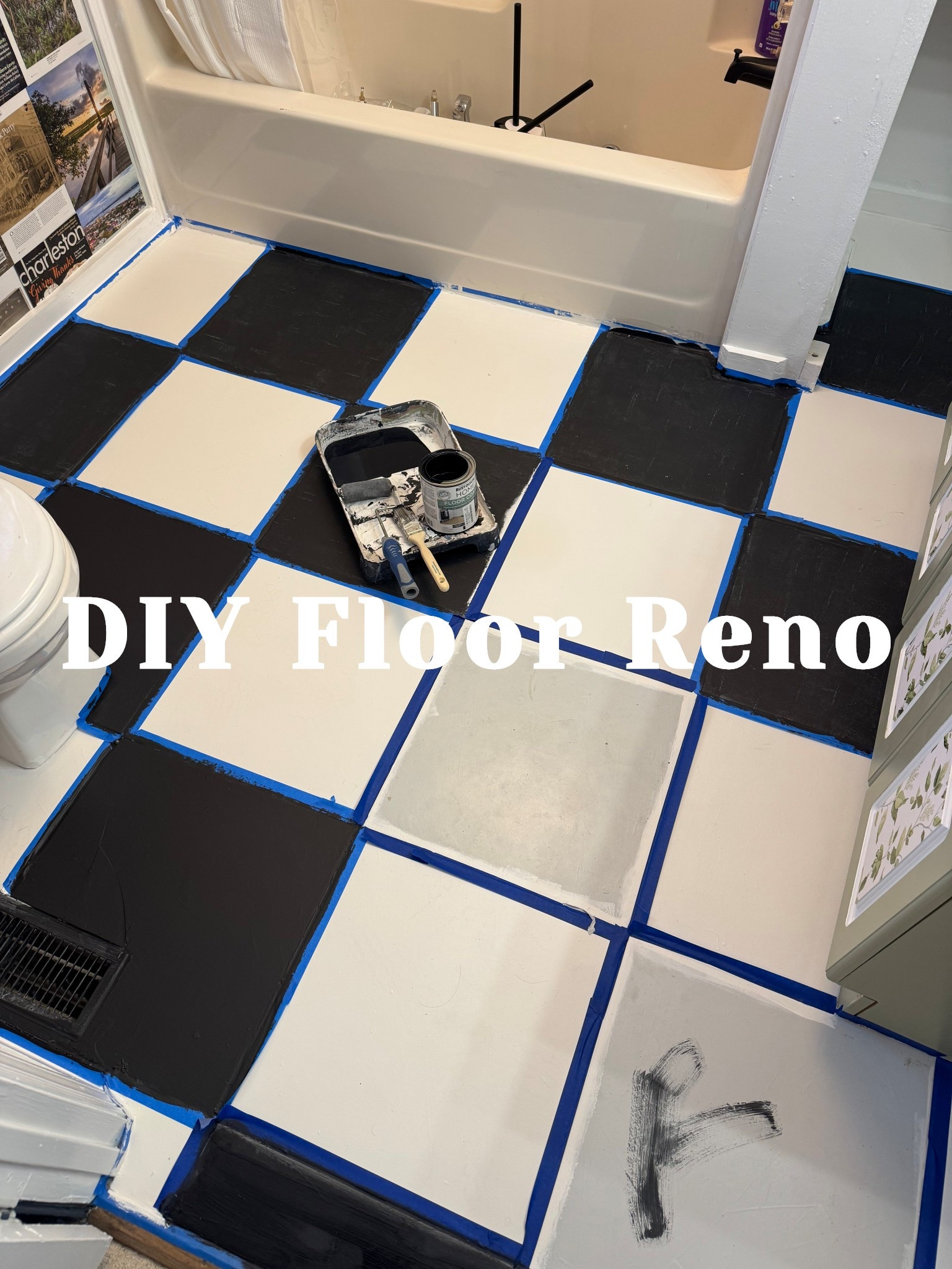 Easy & cost effective way to upgrade your floors on a budget!

#LTKHome