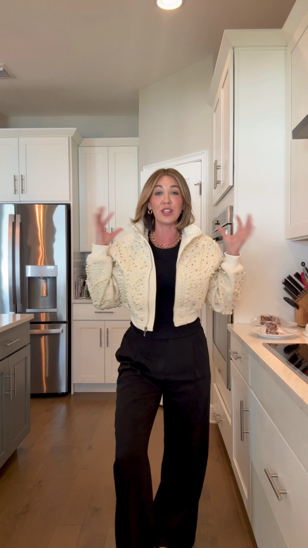 Wearing a medium 

#LTKStyleTip