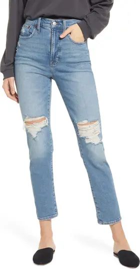 Madewell The Perfect High Waist Ripped Jeans | Nordstromrack | Nordstrom Rack