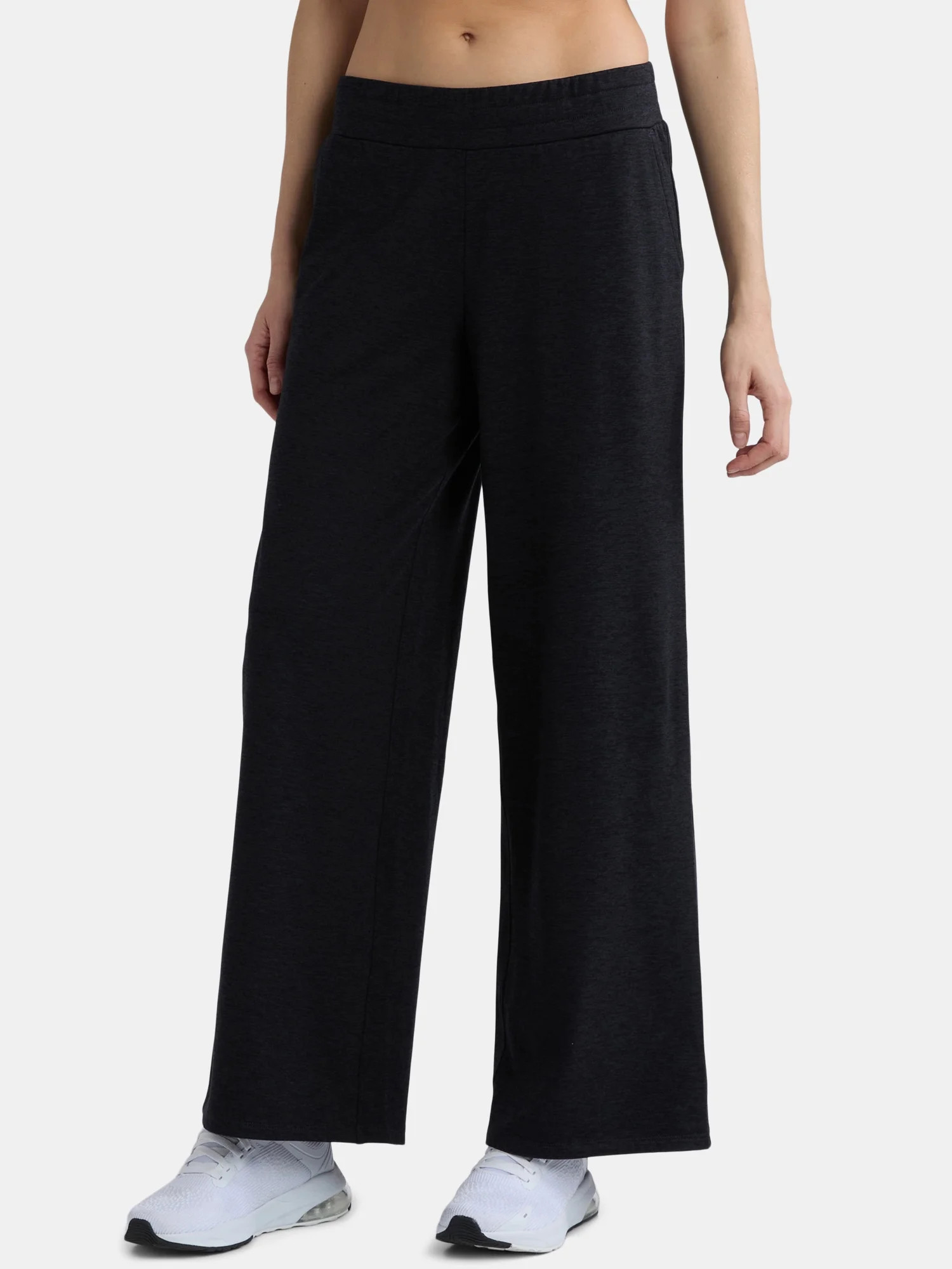 Athletic Works Women's ButterCore Wide Leg Pants, Sizes XS-XXXL | Walmart (US)