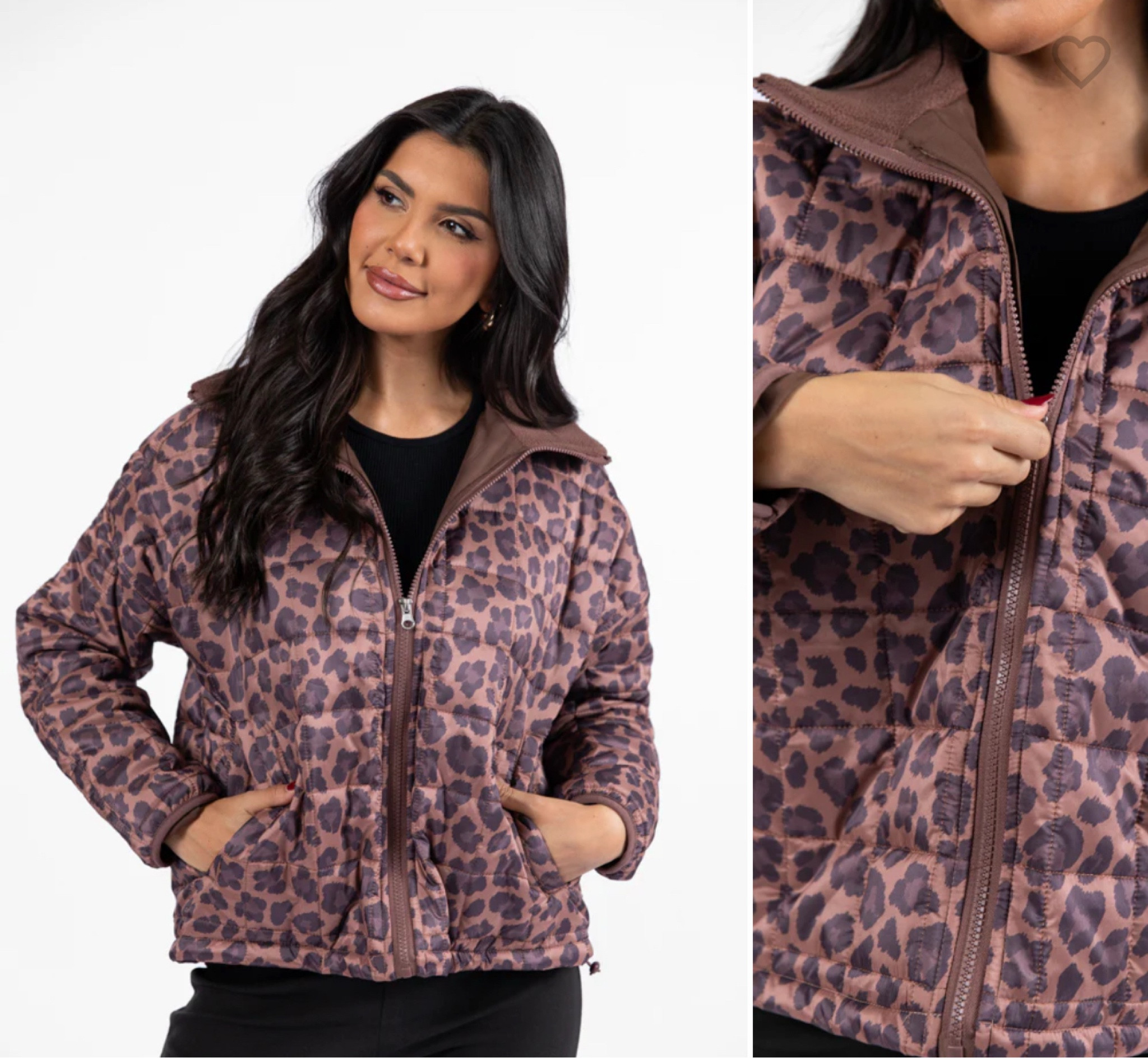 Leopard print puffer jacket! Light weight but keeps you warm, cozy, and cute! 

#LTKSeasonal #LTKGiftGuide