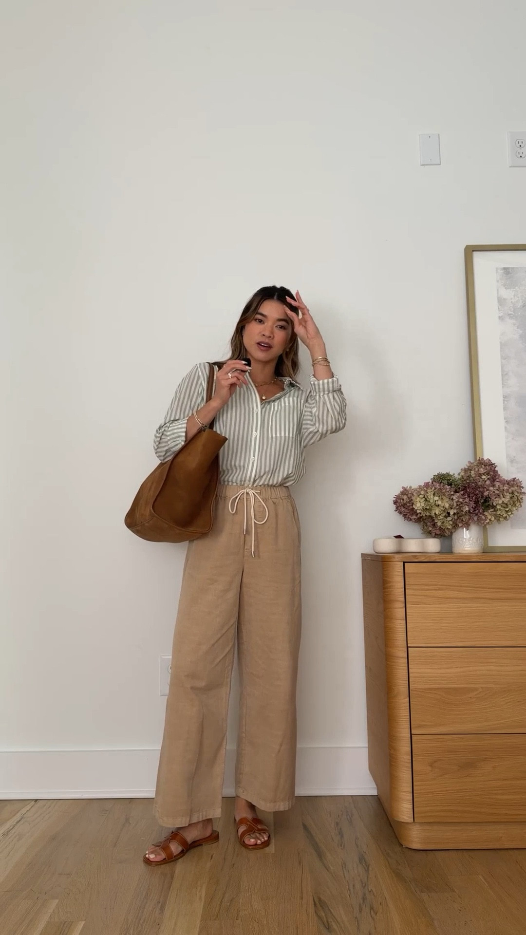 Are you looking for casual petite pants? These @Target pull on pants are so comfy with the elastic waist and pockets. 

Sizing info:
Target Long Sleeve Relaxed Fit Collared Button-Down Shirt - Size Small in Green Striped
Target High Rise Regular Fit Ankle Pull On Pants - Size XS in Tan 

Petite style, petite fashion, mom outfit, mom style, petite pants, petite outfit ideas, petite outfits, best pants for petite, petite button down, spring style, spring outfits, beach outfits, vacation outfits, target pants, target button down, work outfit, summer blouse,  

 

#LTKPetite #LTKmomlife #LTKSeasonal