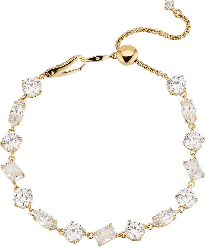 Large Cubic Zirconia Slider Bracelet | Nordstrom