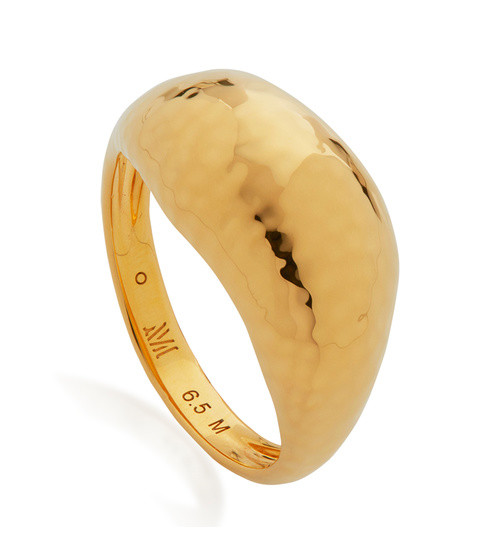 Deia Domed Ring | Monica Vinader (Global)
