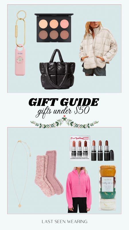 Gift Guide: Gifts Under $50

#LTKGiftGuide #LTKSeasonal #LTKHoliday