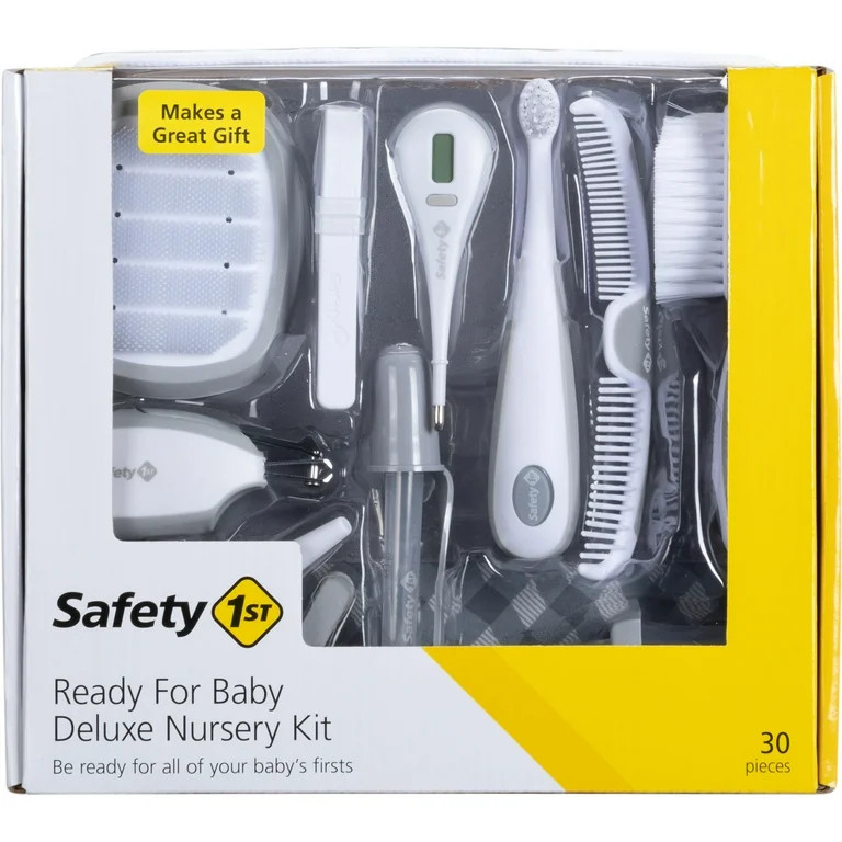 Safety 1ˢᵗ Ready for Baby Deluxe Nursery Kit, Grey | Walmart (US)