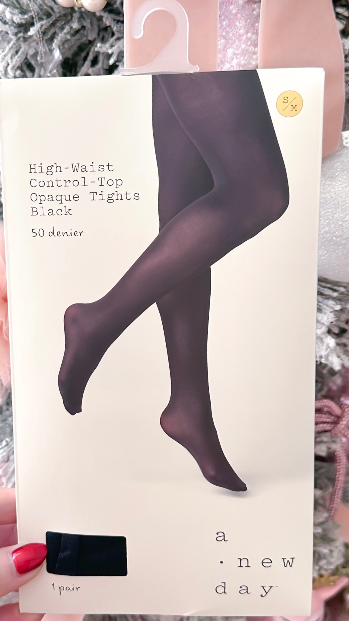 Tis the Tights Season! And, I just grabbed a new pair of plain black! Waited till after church to share as I grabbed the control top by mistake 🙃 I didn’t notice it at all! They were still as comfy as always!  I linked both! 

A New Day’s $10 tights are always my go to! They’re always comfy, flattering & pretty! 


#LTKSeasonal #LTKHoliday #LTKPetite