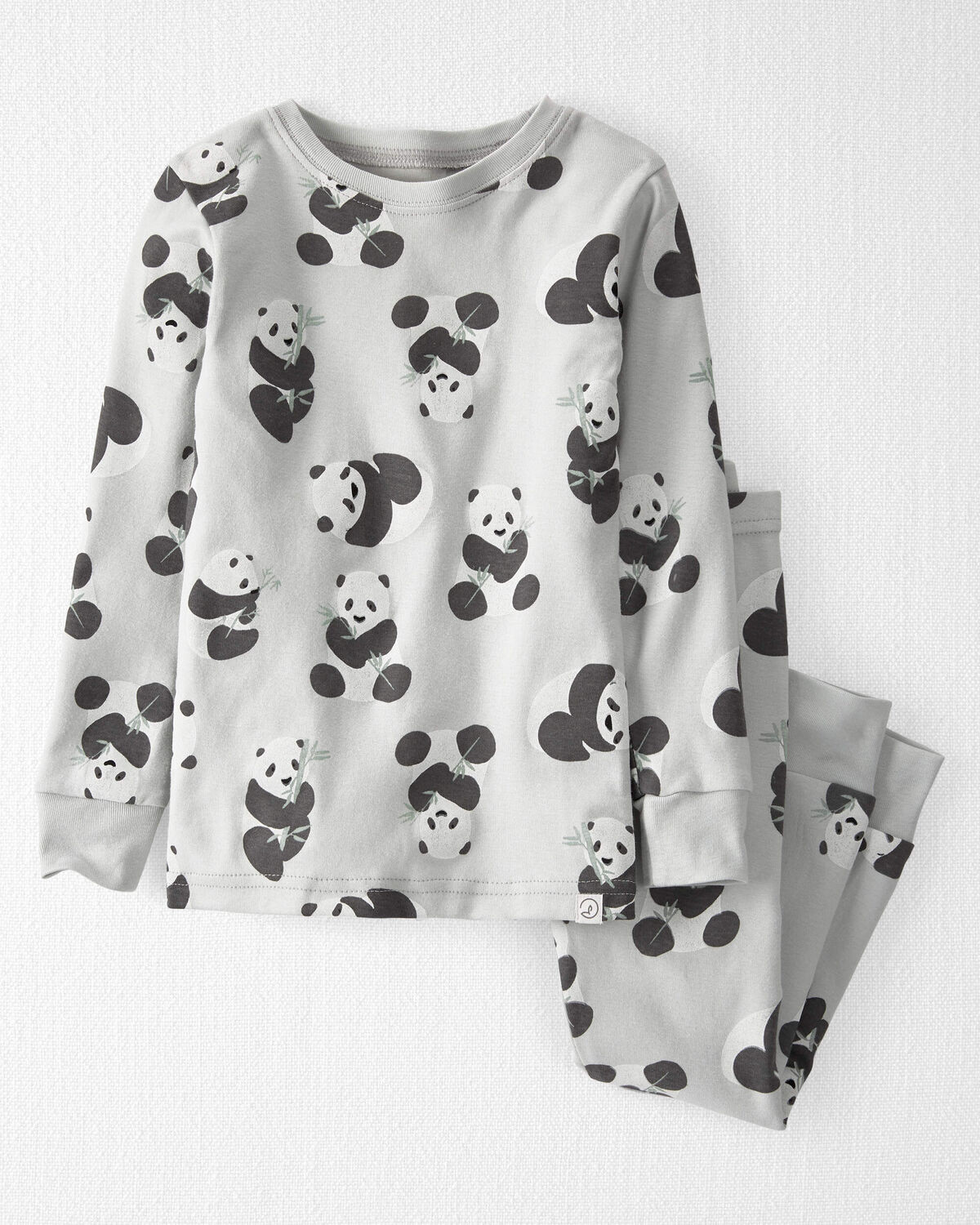 Baby Organic Cotton Pajamas Set in Panda Bear | Carter's Inc