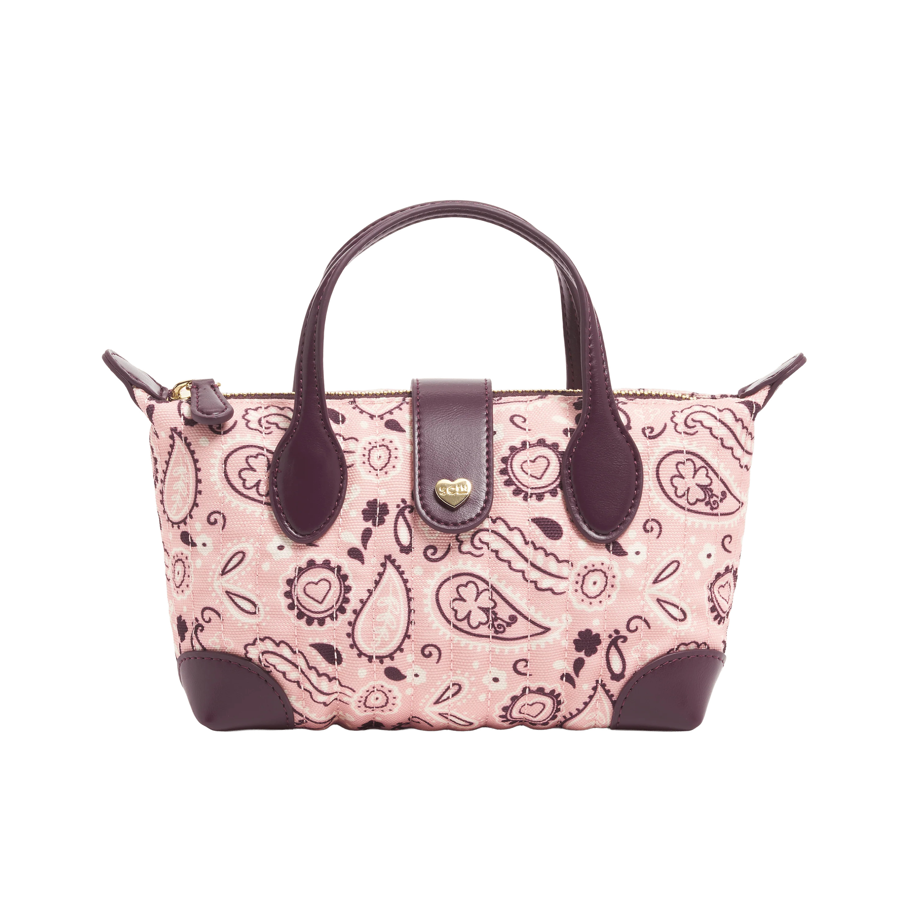 Pouchette Crossbody Bag 02 by Stoney Clover Lane Cactus Blossom Paisley Nylon | Stoney Clover Lane