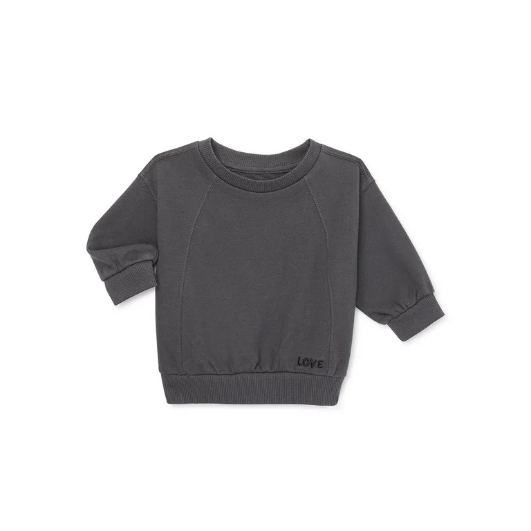 easy-peasy Baby Long Sleeve Sweatshirt, Sizes 0-24 Months | Walmart (US)