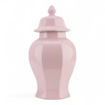 Pink Faceted Lidded Jar | Wayfair North America