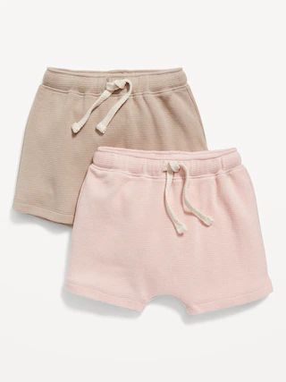 U-Shape Thermal-Knit Shorts Set for Baby | Old Navy (US)