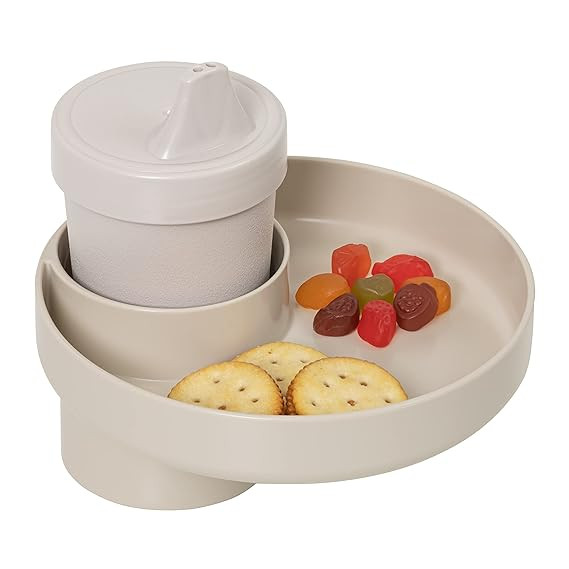 Travel Tray My Round, USA made. Convert Existing Cup Holder to Tray and Cup Holder for Kids Car S... | Amazon (US)