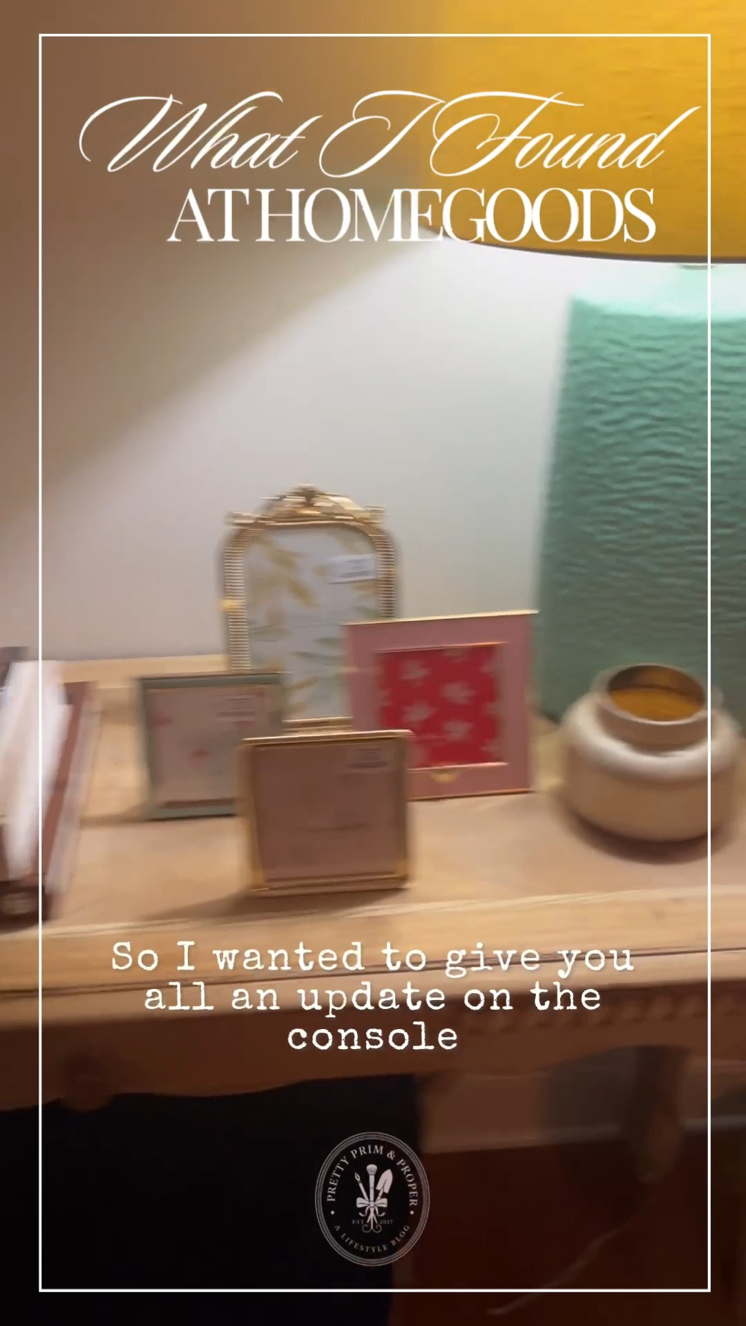 I found some really cute picture frames at HomeGoods too!!!

#LTKHome