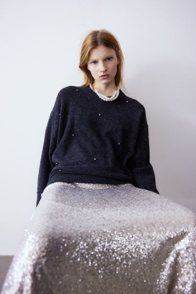 Beaded Sweater | H&M (US + CA)